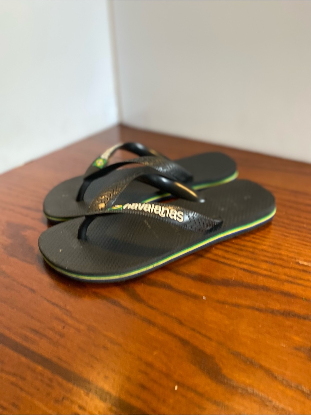 Havaianas Black Flip Flops